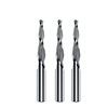 EMA16 2 Flute Ball End Mill with Taper Neck