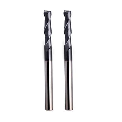 EMA02 2 Flute Square End Mill, Long Length