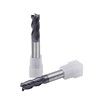 EMA03 4 Flute Square End Mill, Regular Length