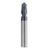 EMA05 2 Flute Ball Nose End Mill, 37°Helix, Regular Length