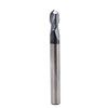 EMA06 2 Flute Ball Nose End Mill, 37°Helix, Long Length