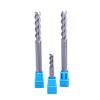 EMT12 3 Flute Carbide End Mill for Aluminum, Long Length