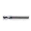 EMT06 2 Flute Carbide Ball Nose End Mill, Long Length