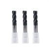 EMT08 4 Flute Carbide Corner Radius End Mill, Long Length