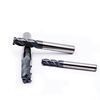 EMT08 4 Flute Carbide Corner Radius End Mill, Long Length