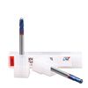 EMB17 Carbide End Mill HRC65 Naco-Coated Milling Cutter, 45°Spiral / Regular Model EMB