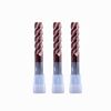 EMB04 4 Flute Solid Carbide Flat End Mill, Long Length