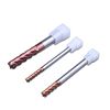EMB04 4 Flute Solid Carbide Flat End Mill, Long Length