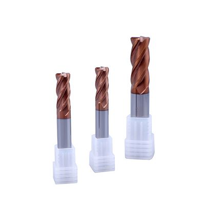 EMB09 4 Flute Corner Radius End Mill