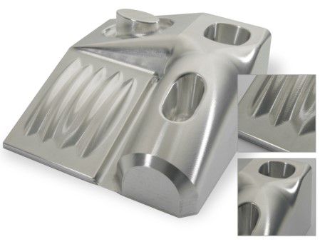 EMB09 4 Flute Corner Radius End Mill