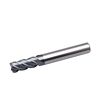 EMD02 Square 4 Flute Carbide End Mills, Titanium & Stainless Purpose