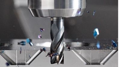 EMD02 Square 4 Flute Carbide End Mills, Titanium & Stainless Purpose