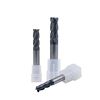 EMD04 Carbide, 4 Flute Corner Radius, for Titanium & Stainless