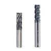 EMD05 Carbide, 5 Flutes Corner-Radius End Mill, High-Speed Milling