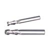 EME02 Carbide, 2 Flute Square End Mills with Long Neck