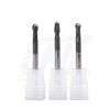 EMFC.03 Diamond Coated End Mill, 2 Flute Ball End Mill with Taper Neck
