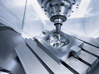 EMS 05 Single Flute End Mill, Long Neck